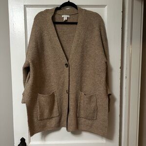 H&M Oversized Cardigan - size Large
